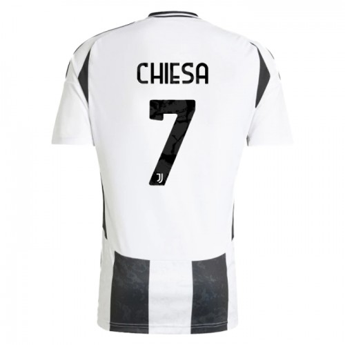 Maillot de Foot Juventus Chiesa 7 Domicile 2024-25 Maillot de Foot Juventus Chiesa 7 Domicile 2024-25